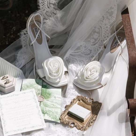 Badgley Mischka Shoes - Badgley Mischka Janelle Ankle Tie Sandals